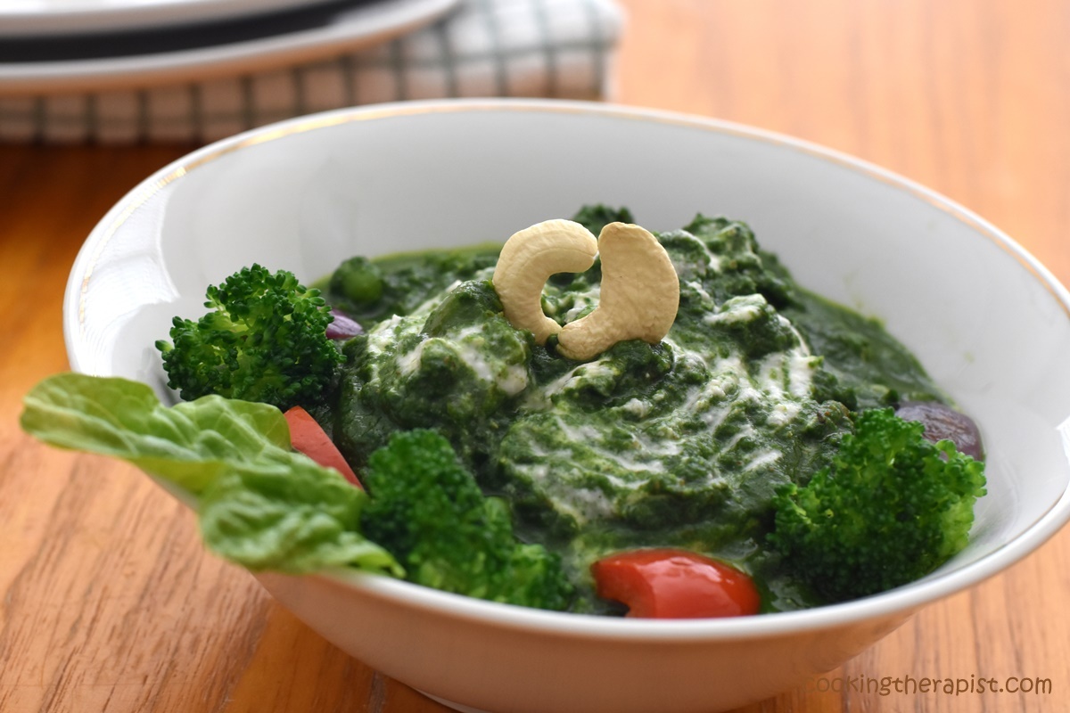 Gorgeous Green Curry / Veggie palak