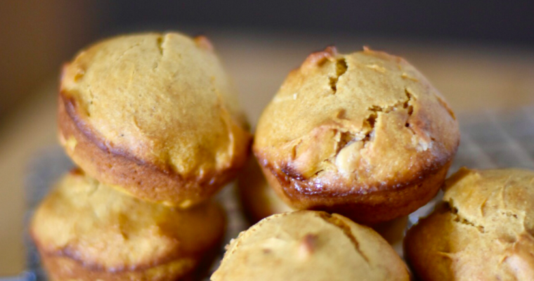 Eggless Pumpkin and chocolate chip muffin / fall flavor muffin