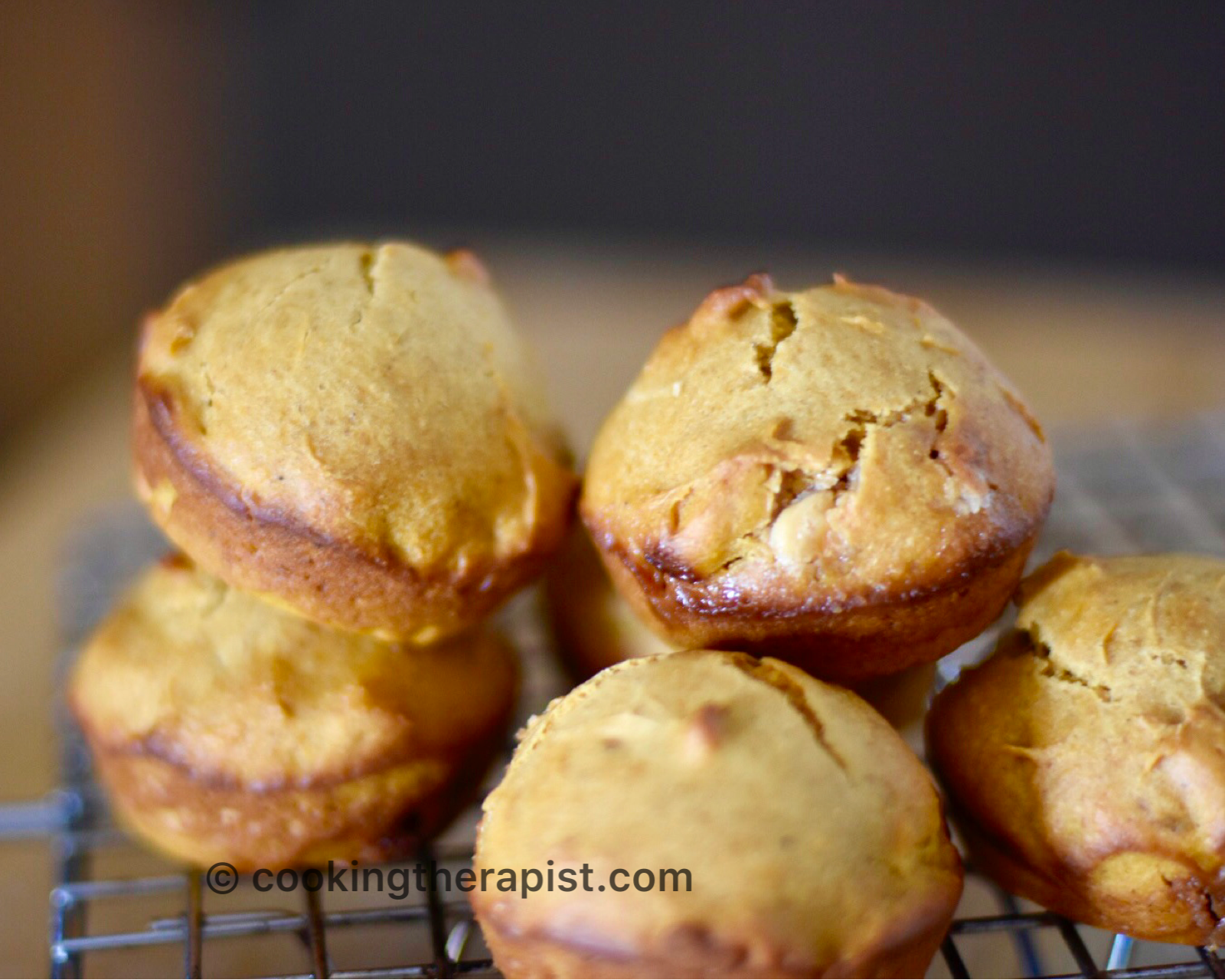 Eggless Pumpkin and chocolate chip muffin / fall flavor muffin