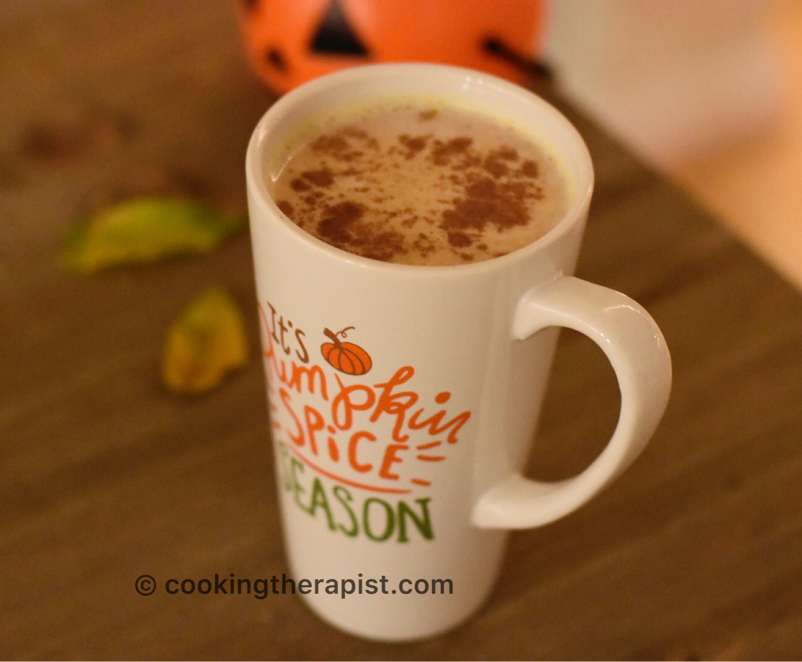 Pumpkin Spice Hot Chocolate